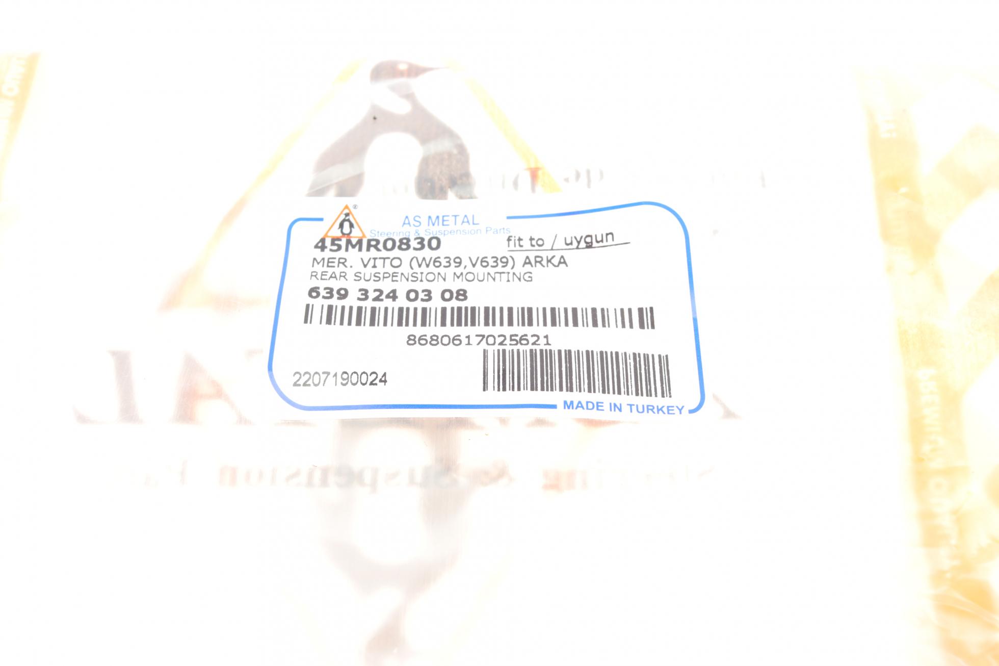 45MR0830 AS METAL